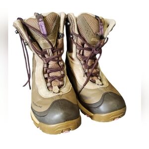 Columbia Techlite Omni-Heat 200 Grams Brown Waterproof Snow Boots Women's Size 8